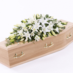 Lily Casket Spray